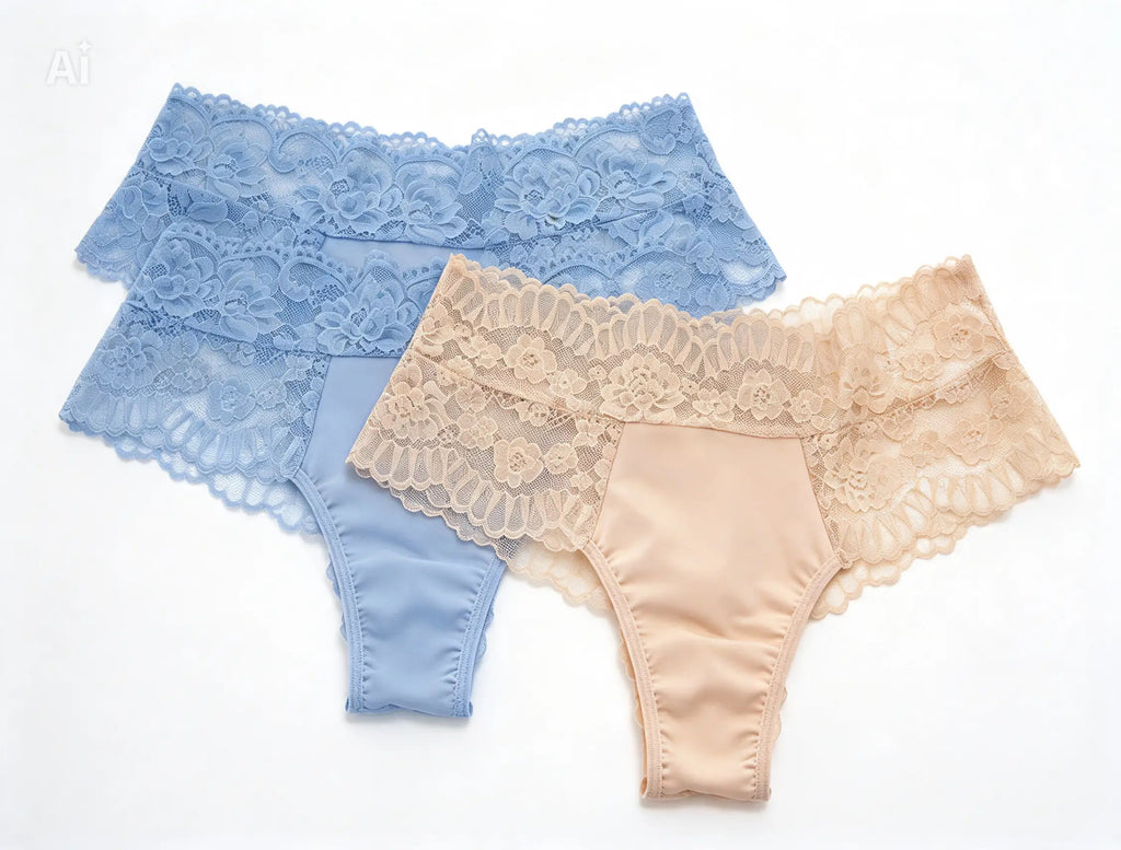 Kit de 3 calcinhas de Renda
