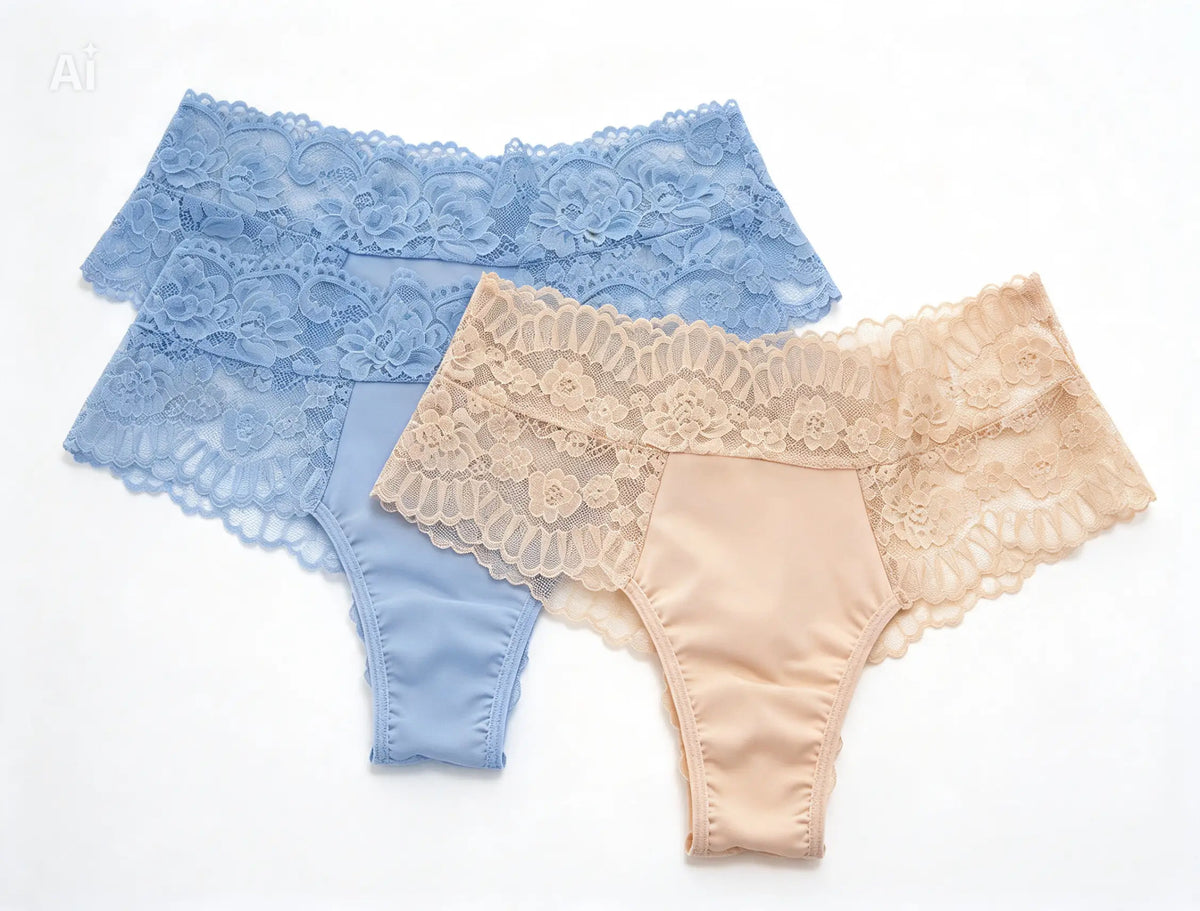 Kit de 3 calcinhas de Renda