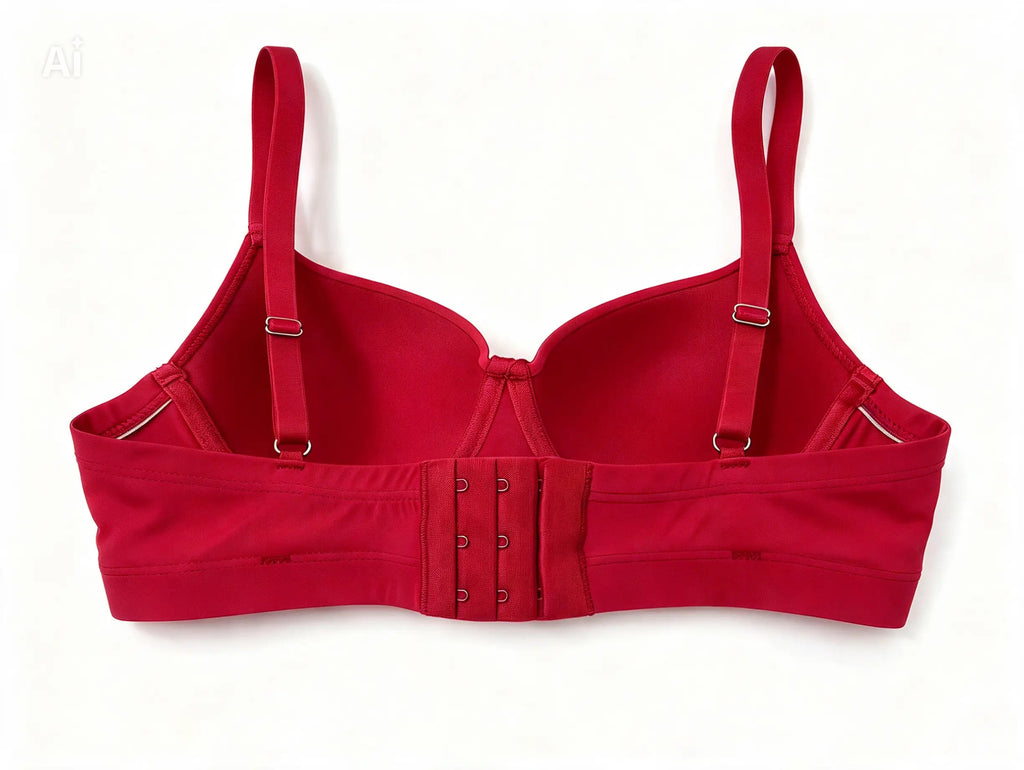Sutiã microfibra de alta sustentação vermelho