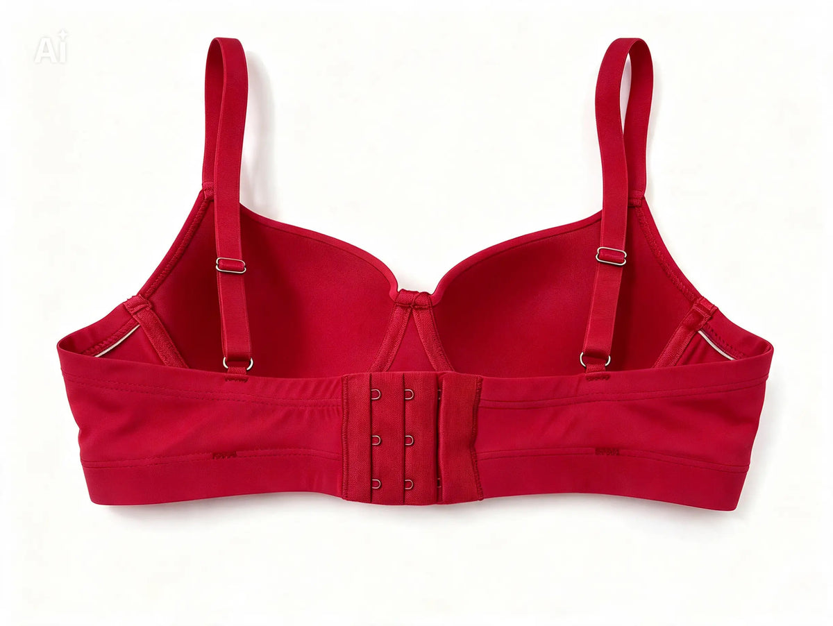 Sutiã microfibra de alta sustentação vermelho