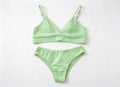Conjunto verde limão